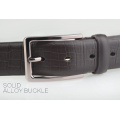 Men's luxury belts/pin buckle belt/durable lichee pattern leather belt